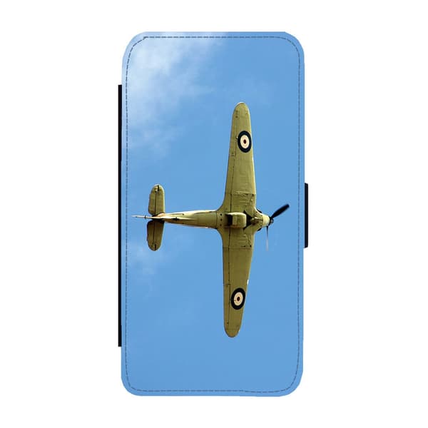 Til Samsung Galaxy S21: Hawker Hurricane Fighter Flippetui