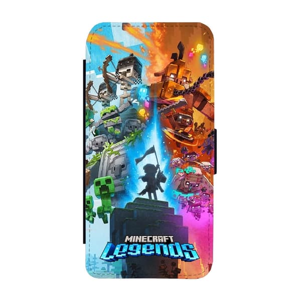 Til Samsung Galaxy S21 FE: Minecraft Legends Flippetui