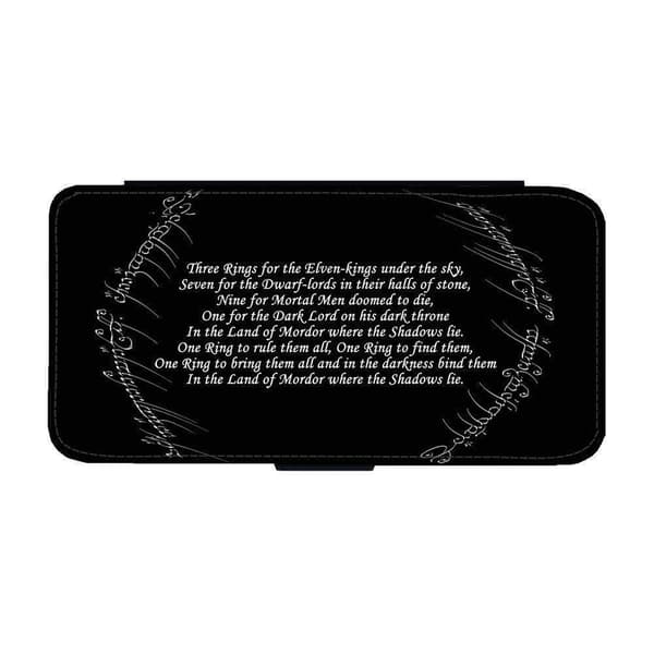 Til Samsung Galaxy A17, Black Speech Flip-Cover