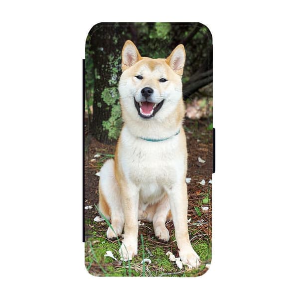 Til Apple iPhone 14 Pro: Laughing Dog Flippetui