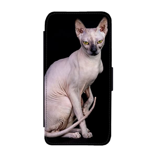 Til Samsung Galaxy S21 FE: Sphynx Cat Flippetui