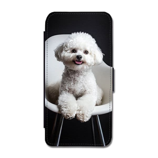 Til Apple iPhone 7 Plus/iPhone 8 Plus: Hund Bichon FriseFlip-Cover