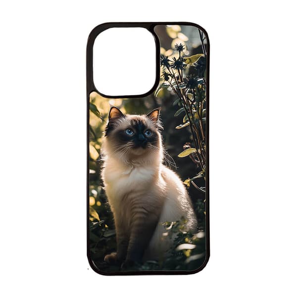 Til Apple iPhone 11 Pro Max, Burmeser Kat Mobilcover