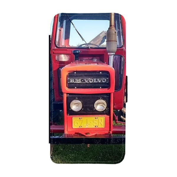 Til Apple iPhone 14 Pro: Volvo Tractor Flippetui
