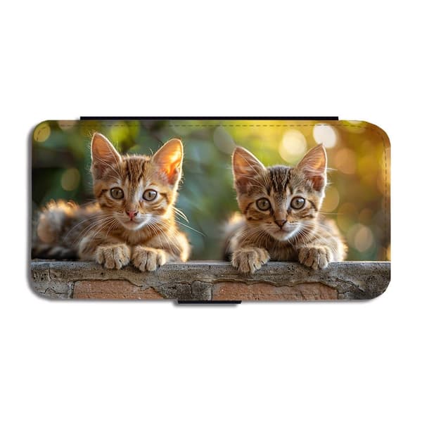 Til Samsung Galaxy S21: Søte Kattunger Flippetui