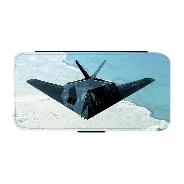Til Apple iPhone 14 Pro: Lockheed F-117 Nighthawk Stealth Aircraft Flippetui