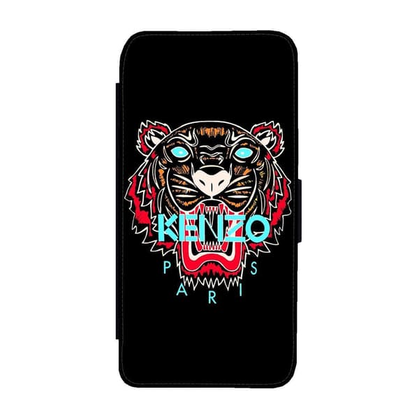 Til Apple iPhone 14 Pro: Kenzo Tiger Flippetui