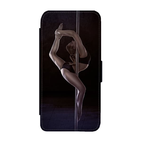För Samsung Galaxy A17, Poledans Flip Mobilfodral
