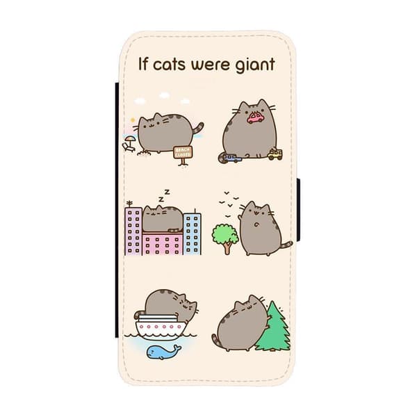 Til Samsung Galaxy S21: Pusheen Flippetui