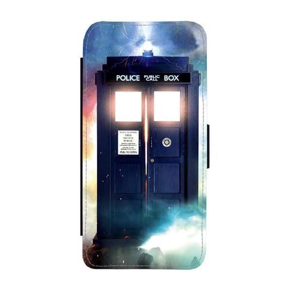 Til Apple iPhone 14 Pro: Doctor Who Tardis Flippetui