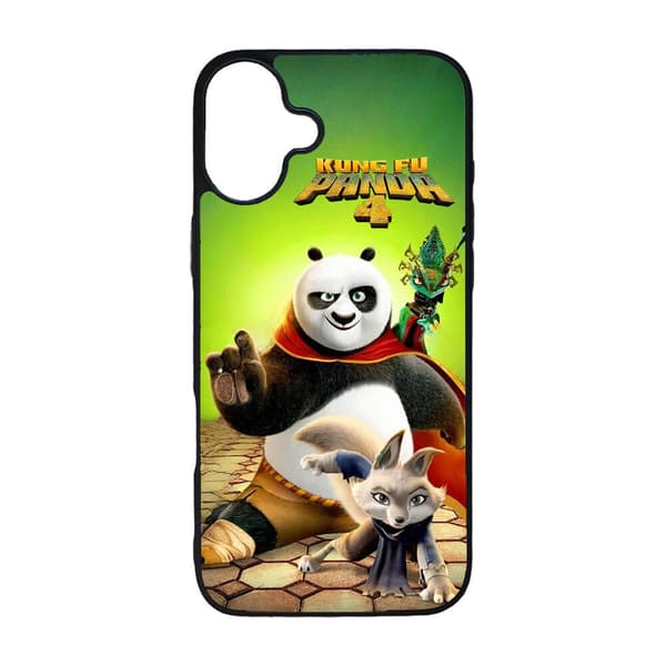 Til Apple iPhone 16, För Apple iPhone 16, Kung Fu Panda 4 Mobilcover