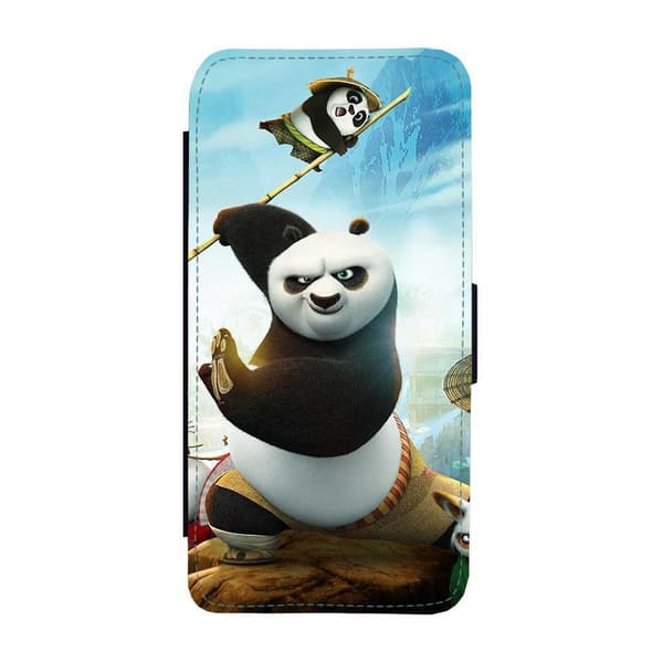 Til Apple iPhone 14 Pro: Kung Fu Panda Flippetui