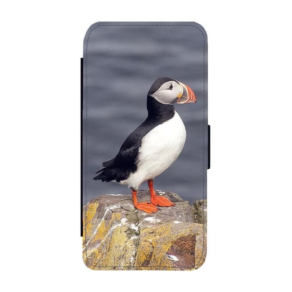 Til Samsung Galaxy A52 5G: Puffin Flippetui