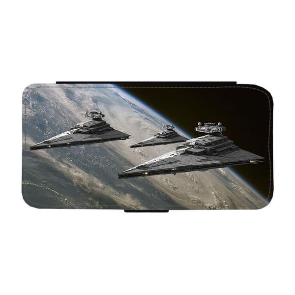 Til Apple iPhone 14 Pro: Star Destroyer Flippetui
