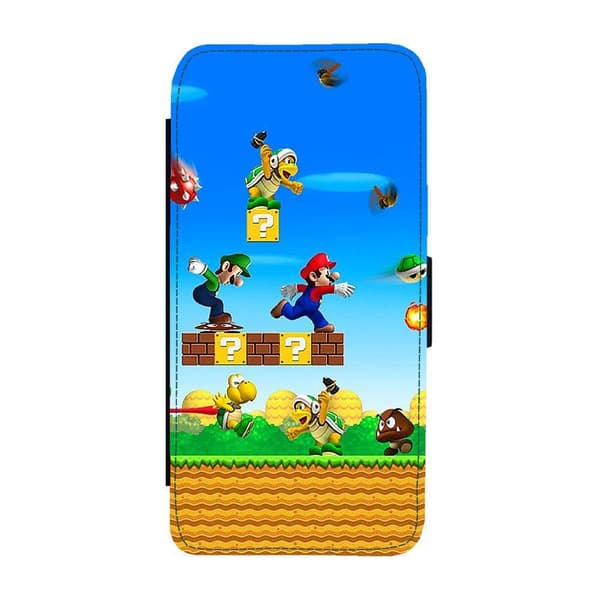 Til Apple iPhone 14 Pro: Super Mario Flippetui