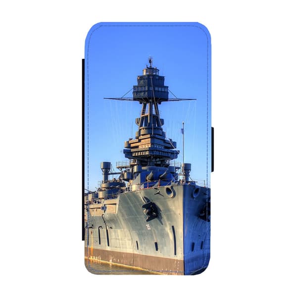 Til Samsung Galaxy A17, Battleship Flip-etui / Flip-deksel