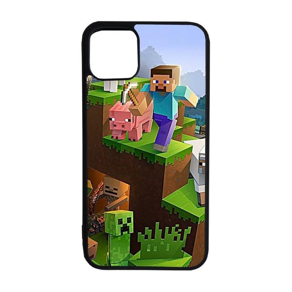 iPhone 15 Plus  – Minecraft  – Kännykän kuori