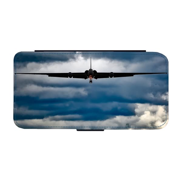 Til Samsung Galaxy S21 FE: Lockheed U-2 Dragon Lady Spy Plane Flippetui