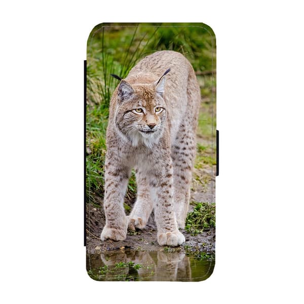 Til Samsung Galaxy S21 FE: Lynx Flippetui