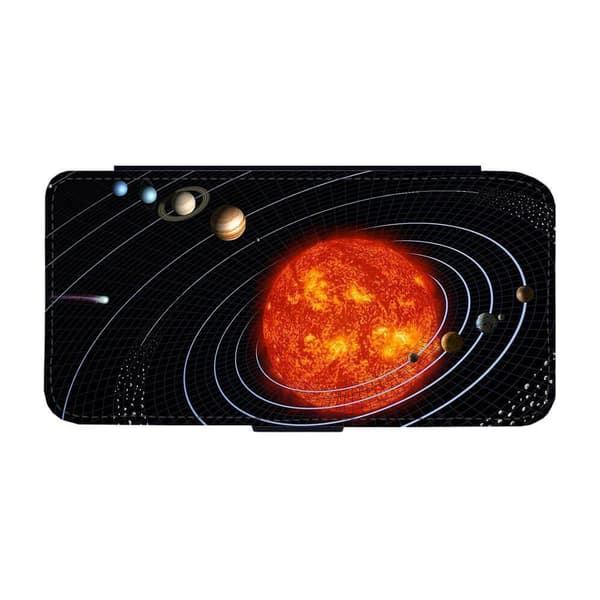 Til Samsung Galaxy S20 FE: Solar System Lommeboketui