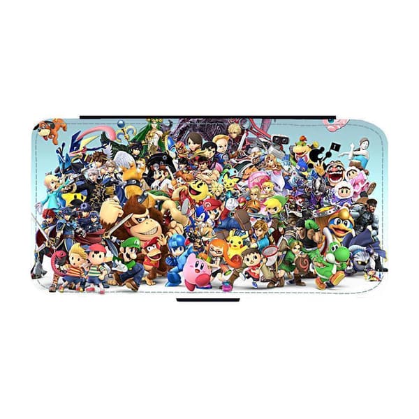 Til Samsung Galaxy A17, Super Smash Bros Flip-Cover