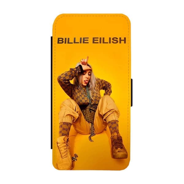 Til Samsung Galaxy A52 5G: Billie Eilish Flippetui