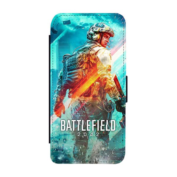 Til Apple iPhone 7/iPhone 8, Game Battlefield 2042 Flipetui - Mobildeksel