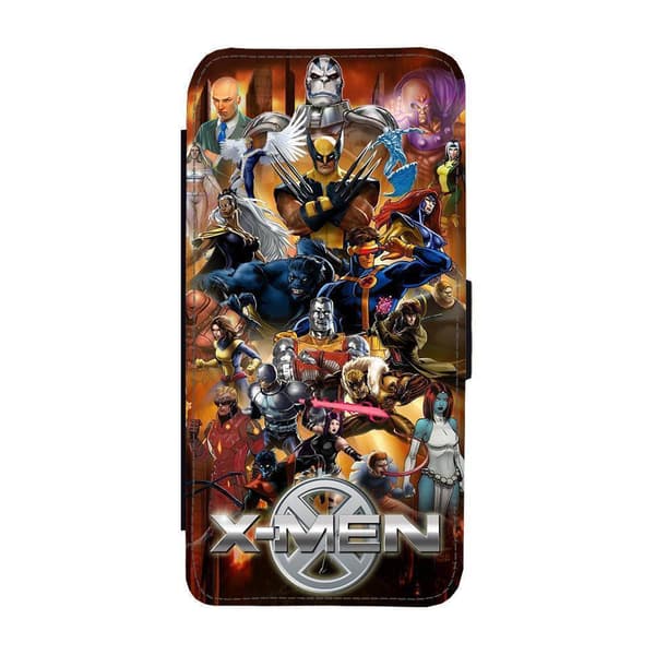 Til Samsung Galaxy S21 FE: X-Men Flippetui
