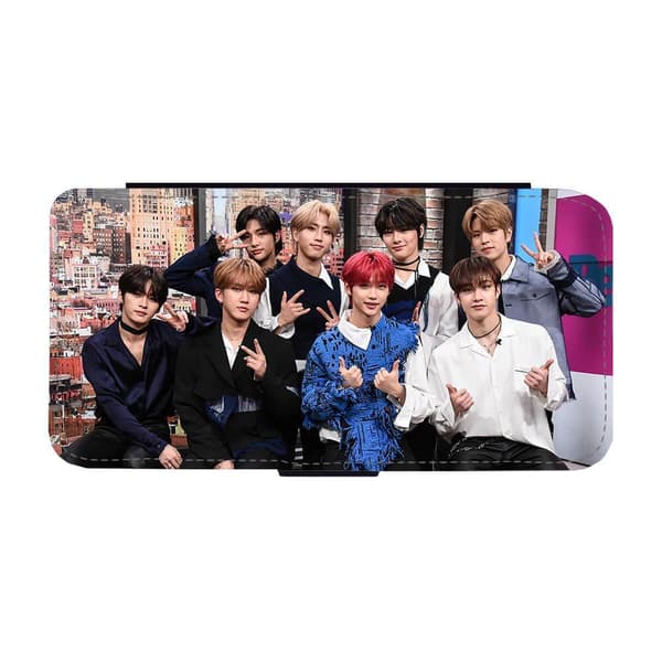 Til Samsung Galaxy S21: K-pop Stray Kids Flippetui