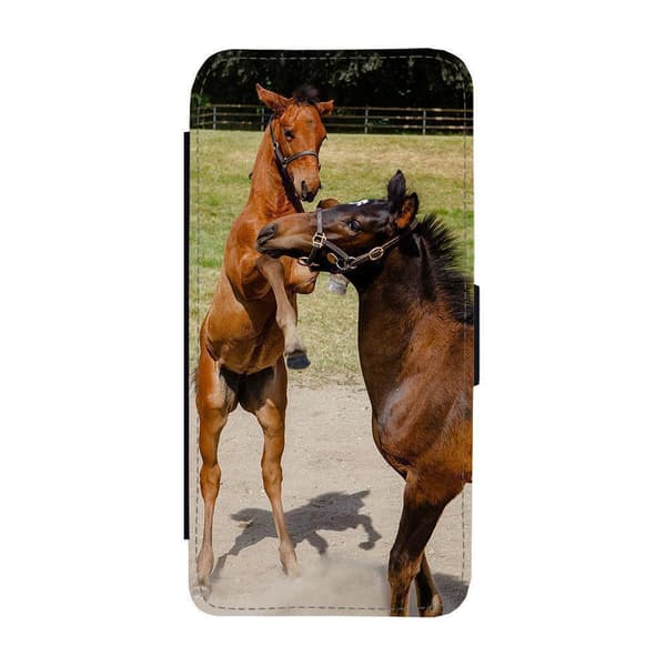 Til Samsung Galaxy S20 FE: Mare and Foal Lommeboketui