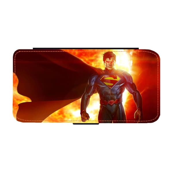 Til Samsung Galaxy S21 FE: Superman Flippetui