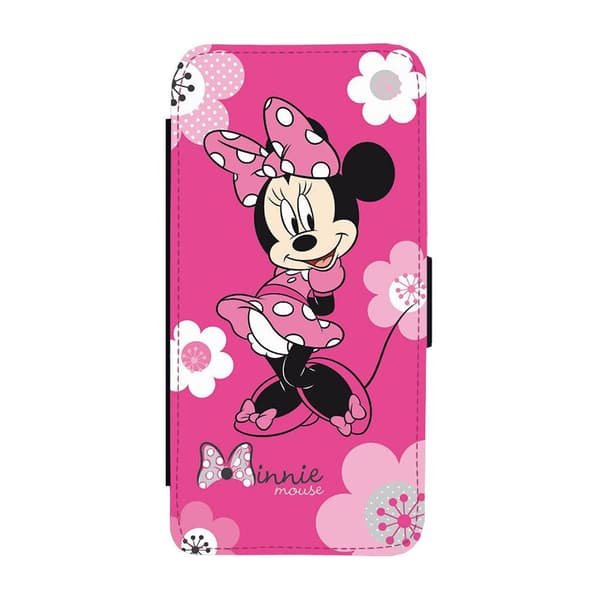 Til Samsung Galaxy S21 FE: Minnie Mouse Flippetui