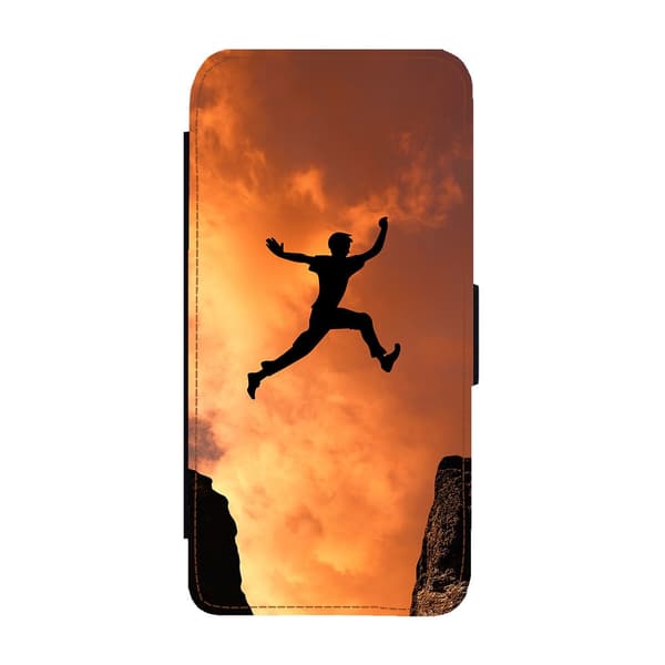 Til Samsung Galaxy S21 FE: Jumping Flippetui