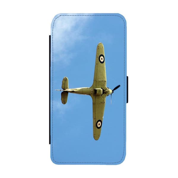 Til Apple iPhone 14 Pro: Hawker Hurricane Fighter Flippetui