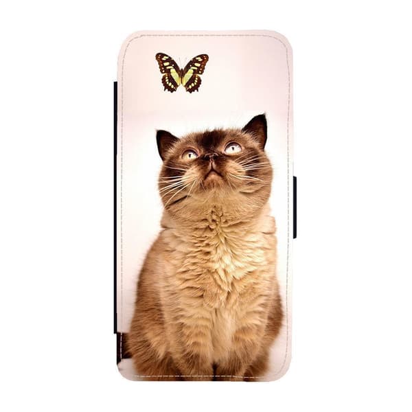 Til Apple iPhone 14 Pro: British Shorthair Cat Flippetui