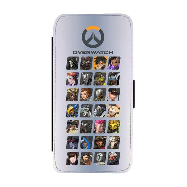 Til Apple iPhone 14 Pro: Overwatch Heroes Flippetui
