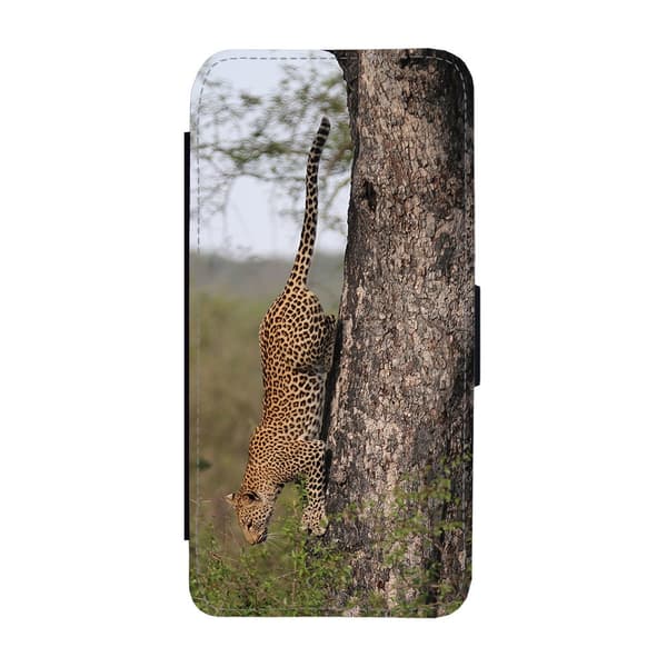 Til Samsung Galaxy A17, Leopard Flip-Cover