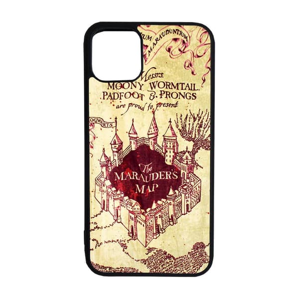 Til Apple iPhone 11, Harry Potter Marauder's Map Mobilcover