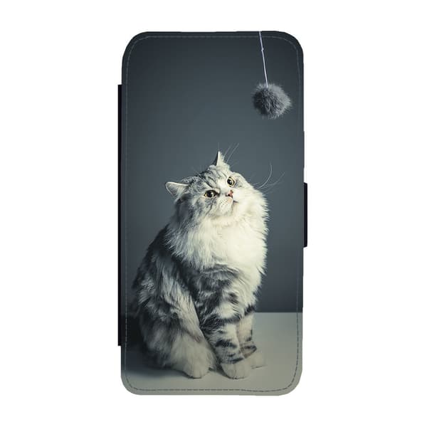 Til Samsung Galaxy S21: Persian Cat Flippetui