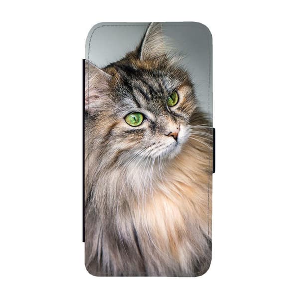 Til Samsung Galaxy A52 5G: Siberian Cat Flippetui