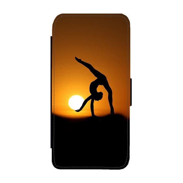 Til Apple iPhone 14 Pro: Gymnastics Flippetui