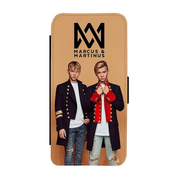 Til Samsung Galaxy S21 FE: Marcus & Martinus 2019 Flippetui
