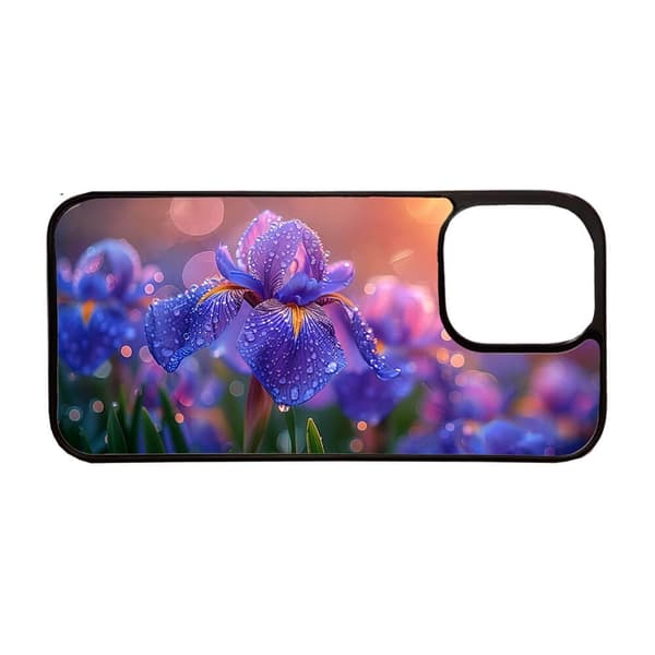 Til Apple iPhone 14 Plus, Blomster Iris Mobilcover