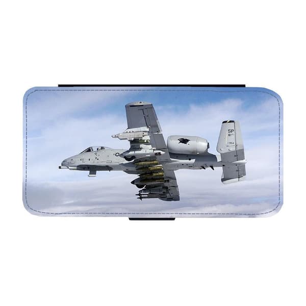 Til Apple iPhone 14 Pro: A-10 Thunderbolt II Fighter-Bomber Flippetui