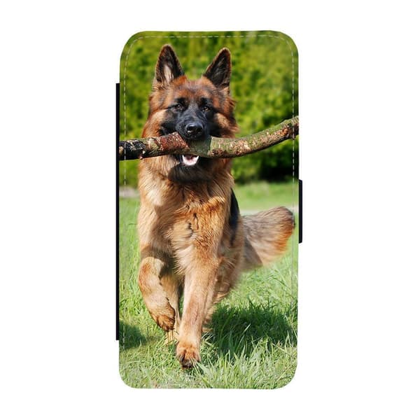 Til Samsung Galaxy A52 5G: German Shepherd Dog Flippetui