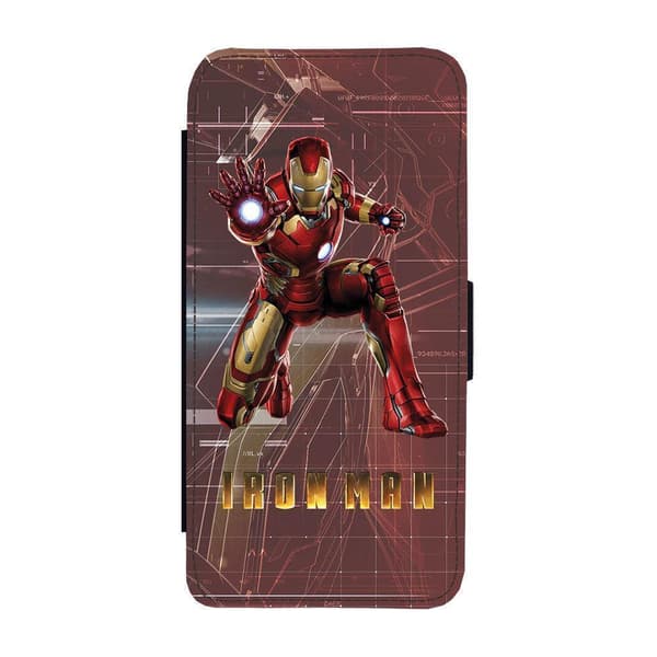 Til Samsung Galaxy A17, Iron Man Flip-Cover