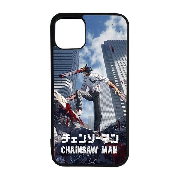 Til Apple iPhone 13 Mini, Anime Chainsaw Man Mobilcover