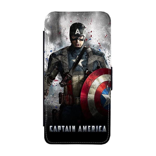 Til Samsung Galaxy A17, Captain America Flip-Cover
