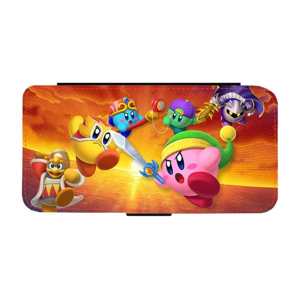 Til Samsung Galaxy S21 FE: Kirby Fighters 2 Flippetui