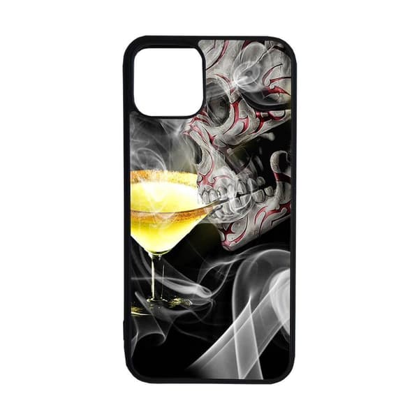 Til Apple iPhone 11 Pro Max, Skull-drink Mobilcover